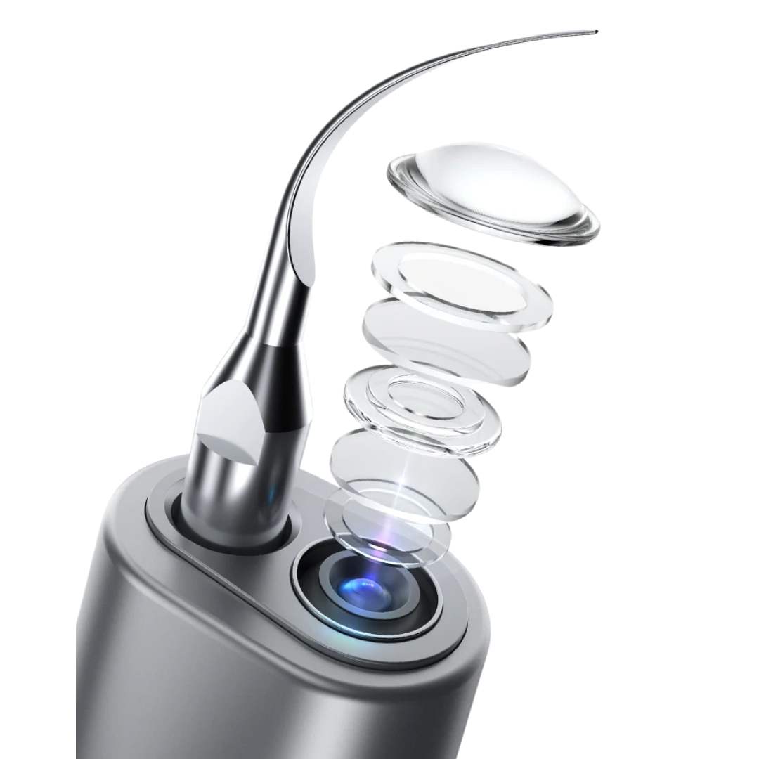 Limpiador dental ultrasónico con cámara HD y luz LED - Madicaza